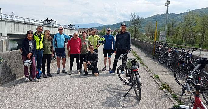 Le tappe toccate dall’escursione dell’Anpi di Feltre.