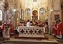 La messa solenne a San Vittore