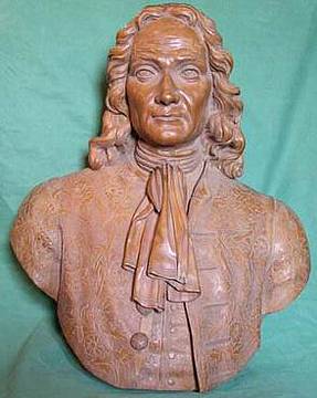 busto ritratto di Andrea Brustolon