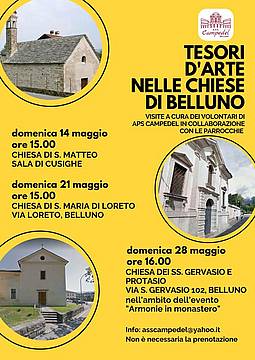 domenica 21 maggio nella Chiesa di Loreto a Belluno domenica 21 maggio nella Chiesa di Loreto a Belluno
