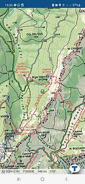 lungo il sentiero 156 - dal Cason dei Lebi a Malga Valpore di Cima lungo il sentiero 156 - dal Cason dei Lebi a Malga Valpore di Cima