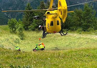 Grave incidente alpinistico sul Monte Cornetto