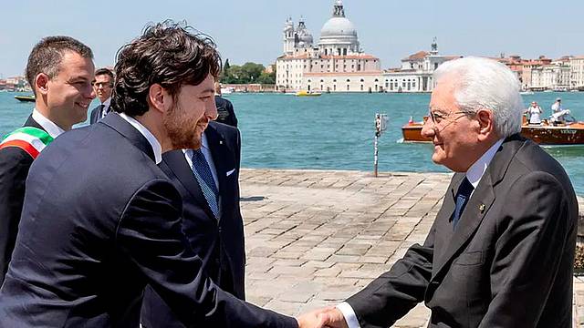 Sergio Mattarella a Venezia