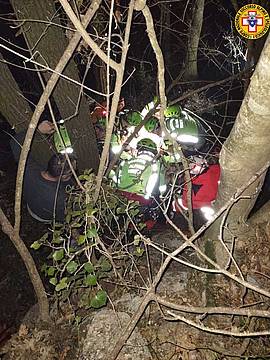 infortunato durante bonifica incendio boschivo in località Scandolara