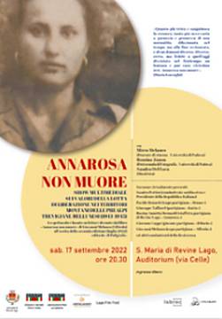 Annarosa non muore