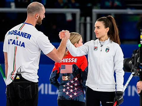 Curling - Constantini-Mosaner sconfitti, Stati Uniti in finale