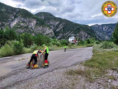 Gruppo forre - esercitazione notturna congiunta a Chiusaforte 3 Gruppo forre - esercitazione notturna congiunta a Chiusaforte 3