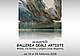 depliant mostra gall artisti