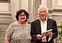 il maestro Fiorenzo Mori con Verena Dall'Omo