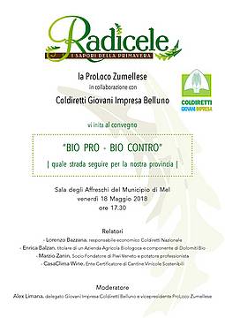 Invito convegno BIO PRO - BIO CONTRO Invito convegno BIO PRO - BIO CONTRO