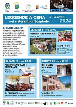 Eventi a Sospirolo - Spettacoli di Mistero