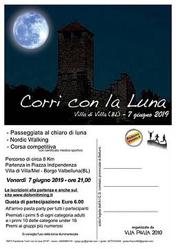 Corri con la luna