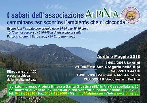 Escursioni Maggio 2018