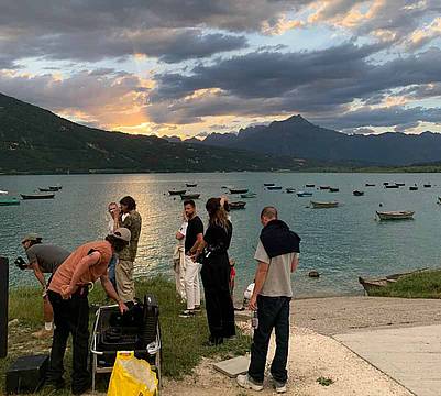 Lago-Santa-Croce - foto da Bellunopress
