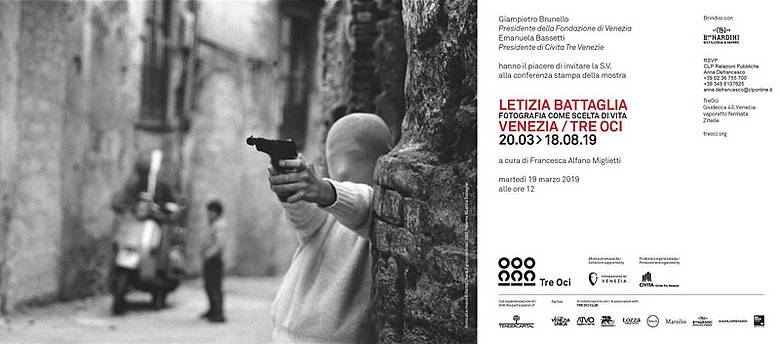 Letizia Battaglia alla Casa dei Tre Oci