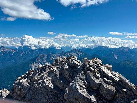 In cima all'Antelao In cima all'Antelao