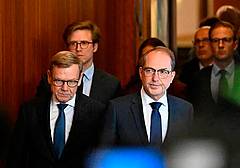 Alexander Dobrindt e Johann Wadephul - Afp