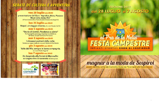Volantino Festa Camoestre
