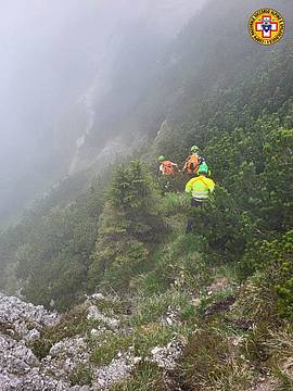 sul sentiero 801 dal Rifugio Dal Piaz al Rifugio Boz sul sentiero 801 dal Rifugio Dal Piaz al Rifugio Boz