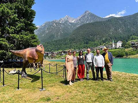 Gli-organizzatori-della-mostra---Auronzo-di-Cadore