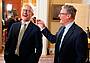 Gary Lineker insieme all'ex premier Uk Keir Starmer (Ipa-Ftg) Gary Lineker insieme all'ex premier Uk Keir Starmer (Ipa-Ftg)