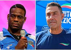 Mario Balotelli e Roberto Vannacci - Ipa Fotogramma Mario Balotelli e Roberto Vannacci - Ipa Fotogramma