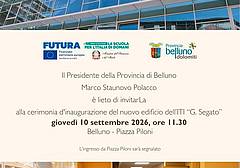 Invito nuovo Segato - 10 settembre 2026 ore 11,30 Invito nuovo Segato - 10 settembre 2026 ore 11,30
