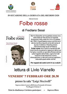Giornata del Ricordo 2020 Giornata del Ricordo 2020