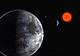 The planetary system in Gliese 581 (artist's impression)