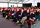 Il pubblico venerdì alla apertura di Link Media Festival (foto Andrea Lasorte)
