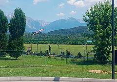 Il campo di addestramento nei pressi dell’aeroporto Dell’Oro Il campo di addestramento nei pressi dell’aeroporto Dell’Oro