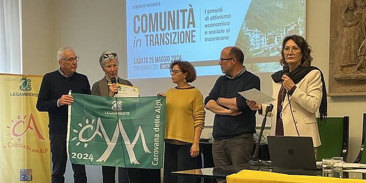 Bandiera Verde al Gruppo Archeologico Cadorino Bandiera Verde al Gruppo Archeologico Cadorino
