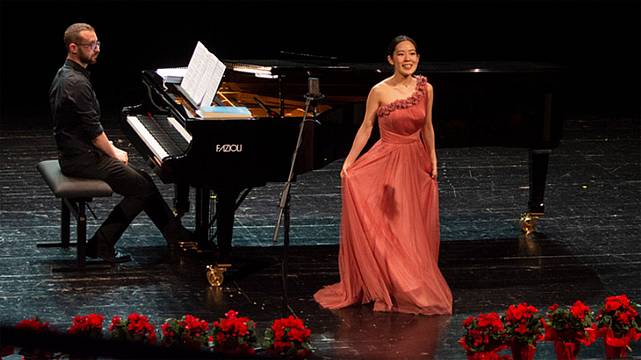 nella foto la giapponese Kaori Yamada prima classificata nell'edizione 2021 nella foto la giapponese Kaori Yamada prima classificata nell'edizione 2021