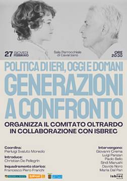 Politica di ieri, oggi e domani. Generazioni a confronto
