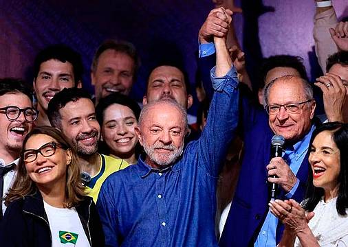 Lula esulta - (Afp)