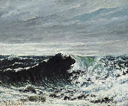 Gustave Courbet, L'onda, 1869, Edimburgo, National Galleries of Scotland, donata da Sir Alexander Maitland in memoria della moglie Rosalind, 1960 © National Galleries of Scotland Gustave Courbet, L'onda, 1869, Edimburgo, National Galleries of Scotland, donata da Sir Alexander Maitland in memoria della moglie Rosalind, 1960 © National Galleries of Scotland