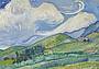 Vincent van Gogh, Paesaggio a Saint-Rémy (particolare), 1889 - Ny Carlsberg Glyptotek, Copenaghen, prestito a lungo termine dalla National Gallery of Denmark, Copenaghen, inv. SMK 1840