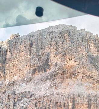 in cima alla Ferrata Tomaselli, sulle Cime di Fanis in cima alla Ferrata Tomaselli, sulle Cime di Fanis