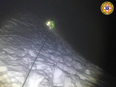 Recupero impegnativo a Forcella Staunies 1