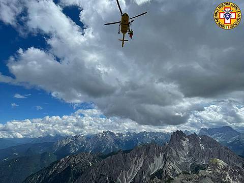 verso la Cima Grande di Lavaredo verso la Cima Grande di Lavaredo