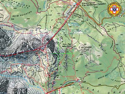 sulla Ferrata del Campanile Colesei