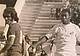 Asghar Adibi in campo contro Pelé - Foto concessa da Asghar Adibi