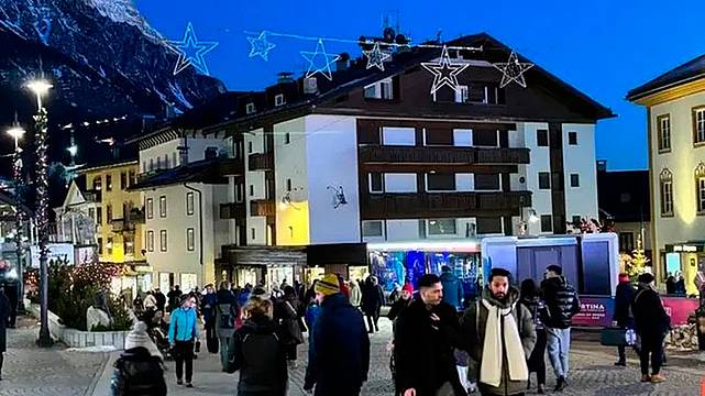 Il centro di Cortina