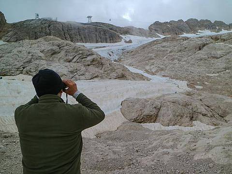 Marmolada - ghiacciaio a rischio