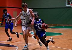 Elisèe Assui (Italia) in azione contro la Germania nell’edizione 2025. Elisèe Assui (Italia) in azione contro la Germania nell’edizione 2025.