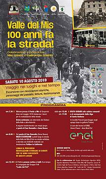 Valle del Mis 100 anni fa la strada! Valle del Mis 100 anni fa la strada!
