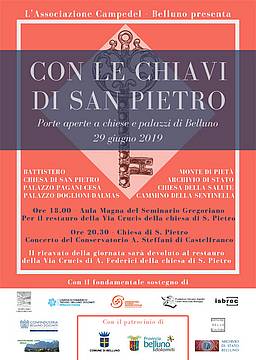 con le chiavi di San Pietro