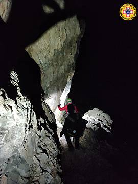 Intervento nella notte sulla Grande di Lavaredo Intervento nella notte sulla Grande di Lavaredo