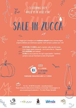 Volantino sale in zucca Volantino sale in zucca