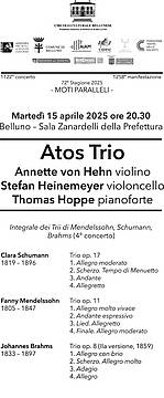 Atos Trio - 15 aprile 2025
